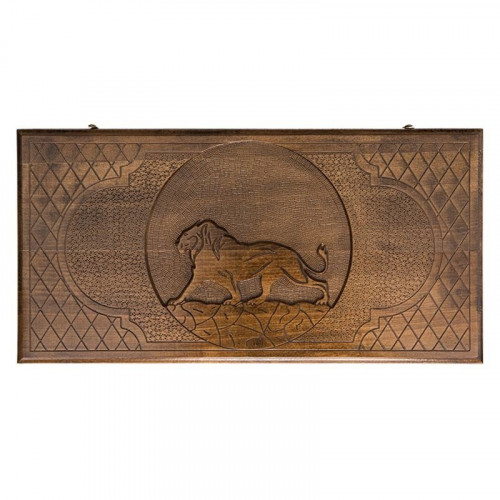 Нарды резные "Лев" Нарды резные "Лев"